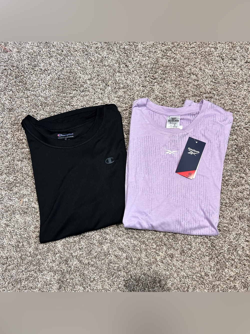Reebok tees